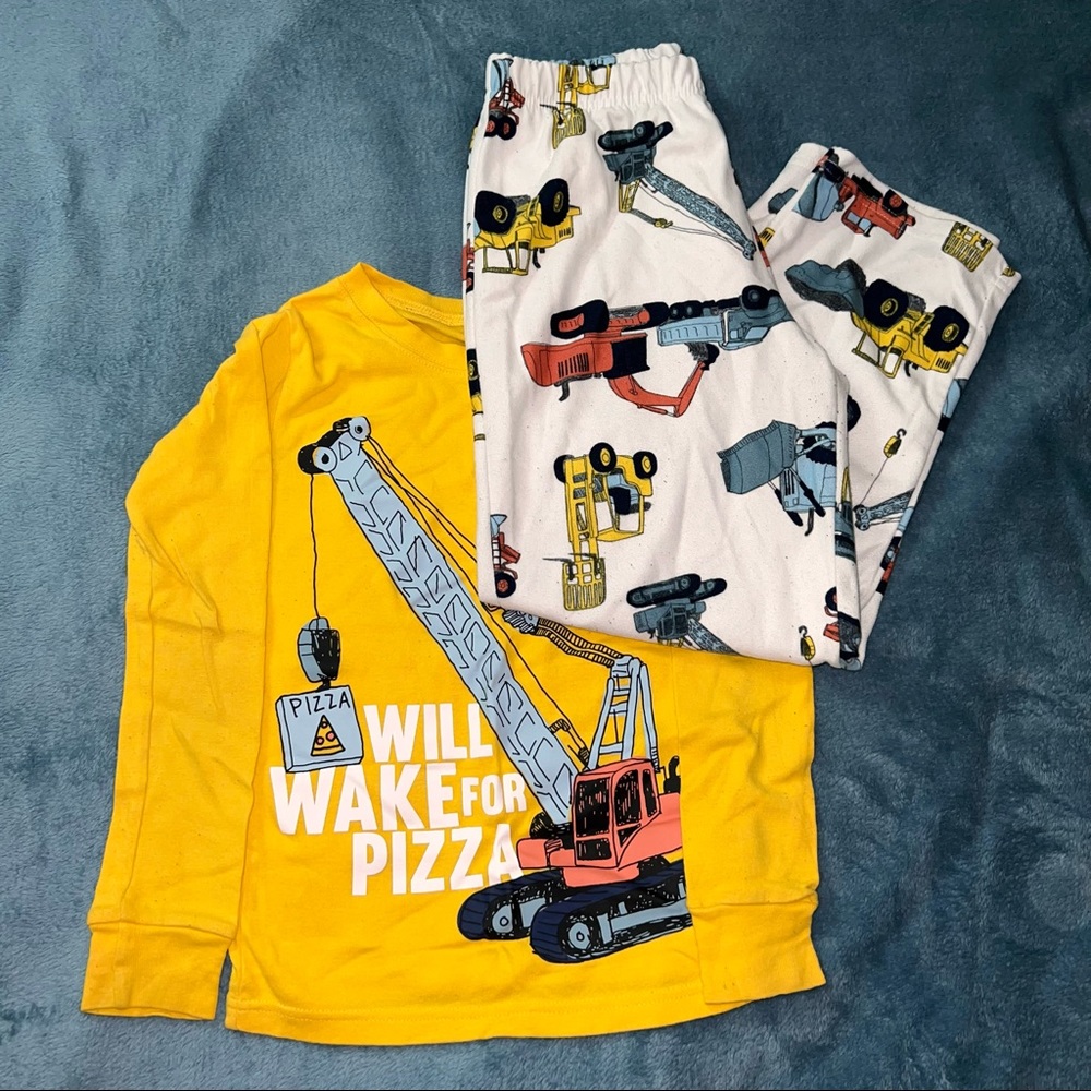 Carter’s 2-Piece Construction Snug Fit Cotton & Fleece PJs